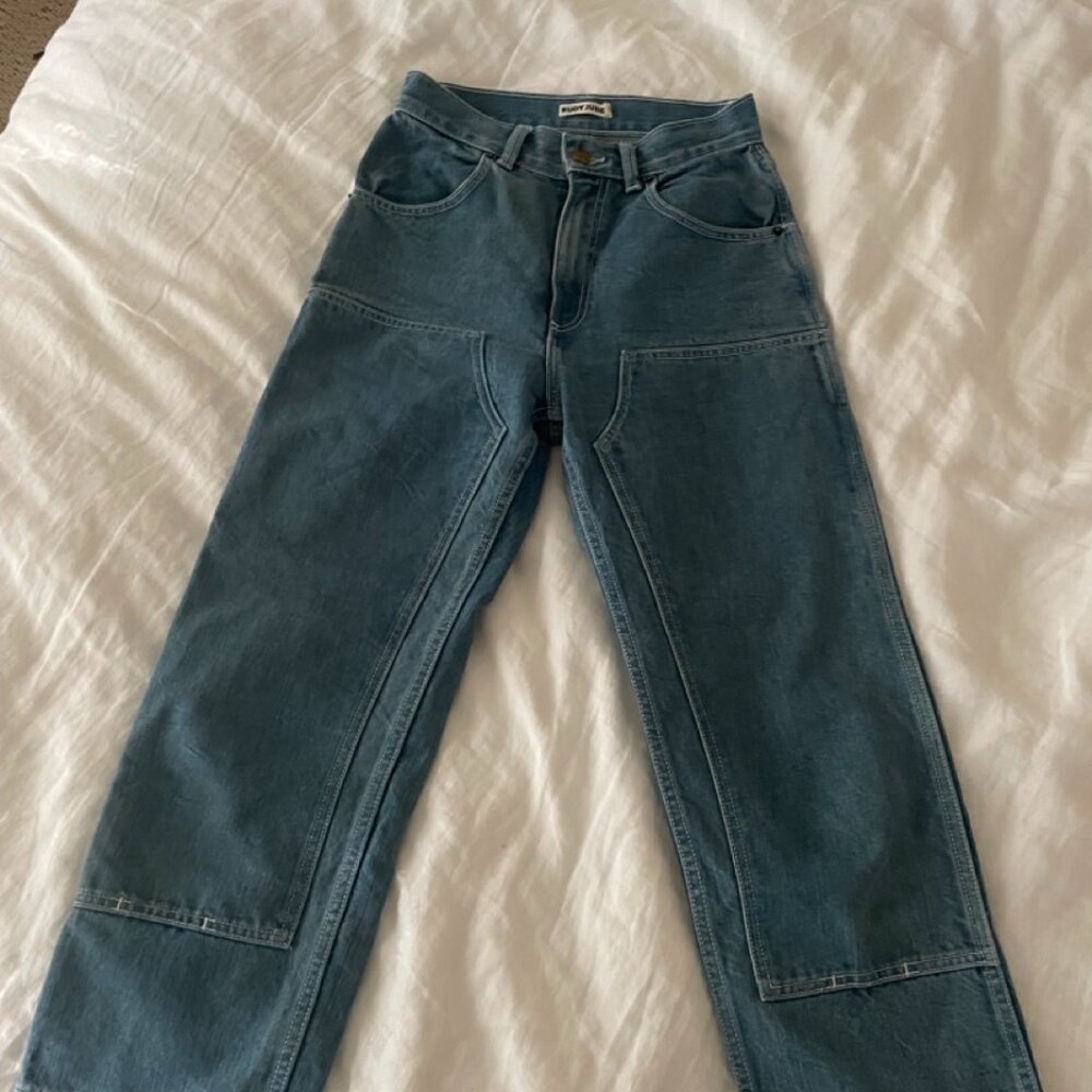 Rudy Jude Adult Utility Jean - Pale Indigo - Size 1 - Custom inseam 24"